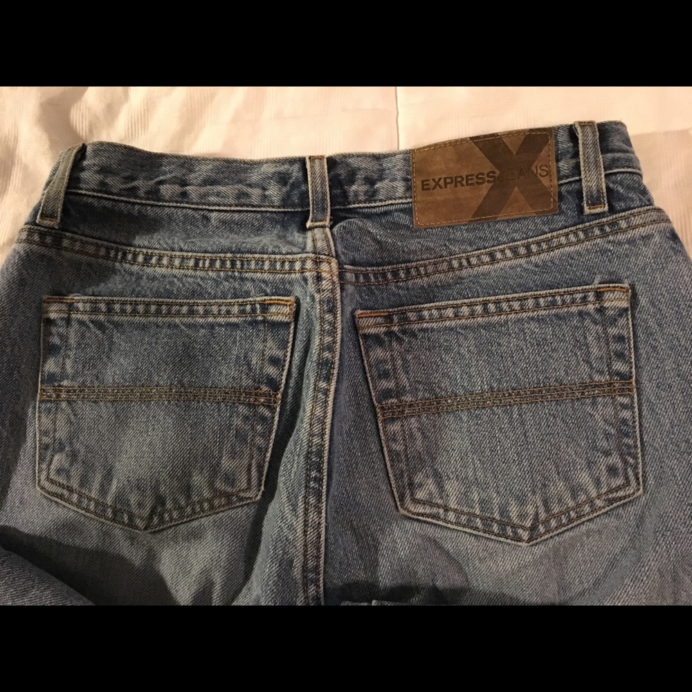 Vintage Express Jeans Sz 5/6S  “Extreme Flare” EUC